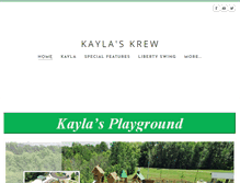 Tablet Screenshot of kaylaskrew.org